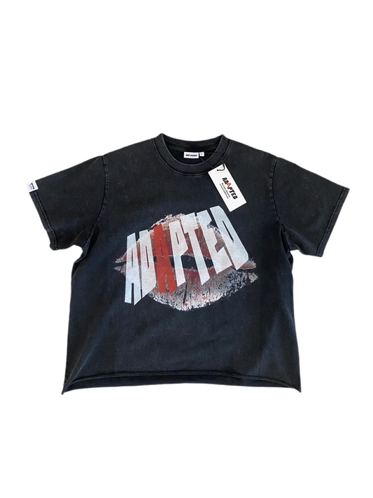 Adapted Cropped "Lippz" Tee